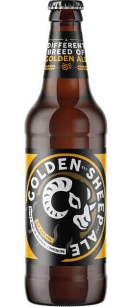 Bottle of Golden Sheep Ale