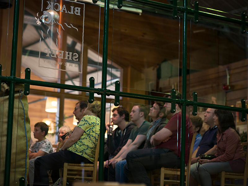 Brewery Tour Seating