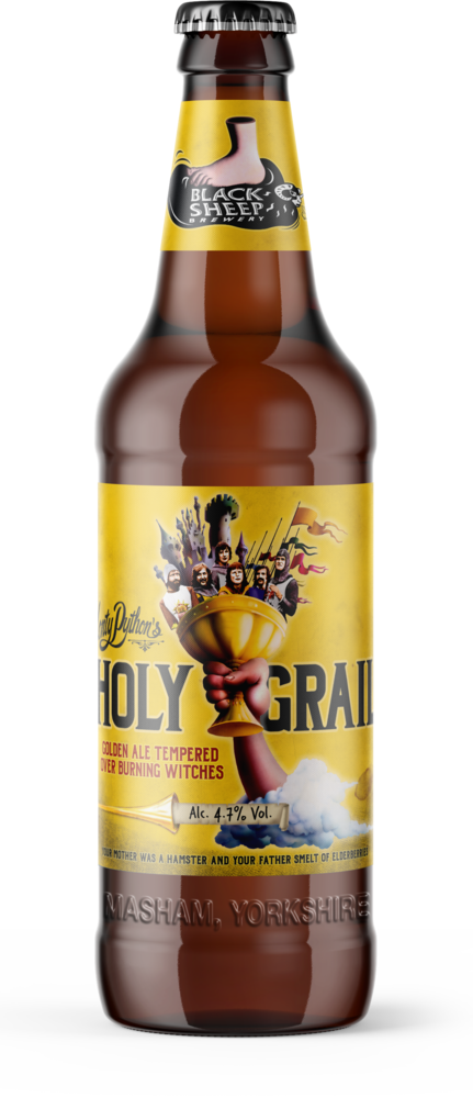 Holy Grail Bottle Black Sheep Brewery