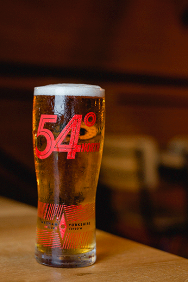 Pint of 54 Lager