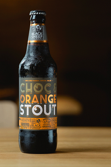 Bottle of Choc Orange Stout