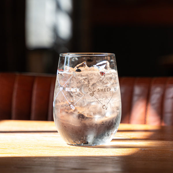 Black Sheep Gin Glass