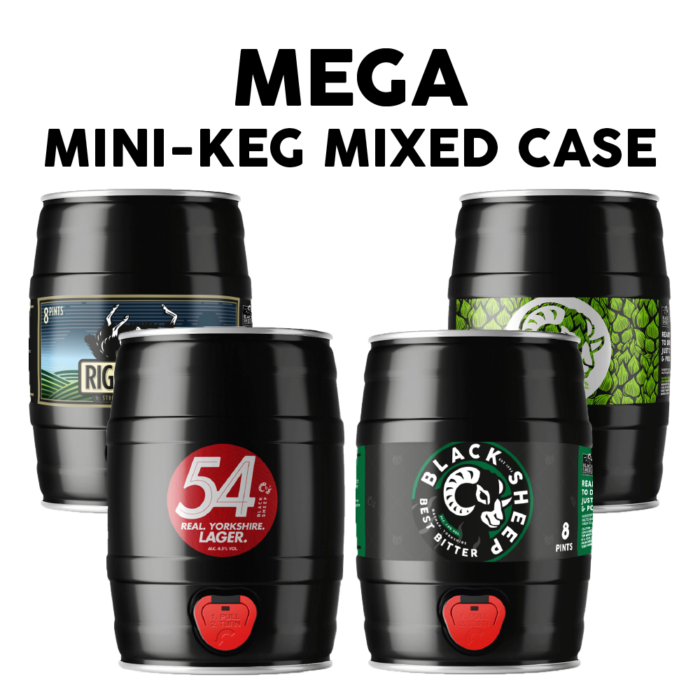Mega MiniKeg Mixed Case Black Sheep Brewery
