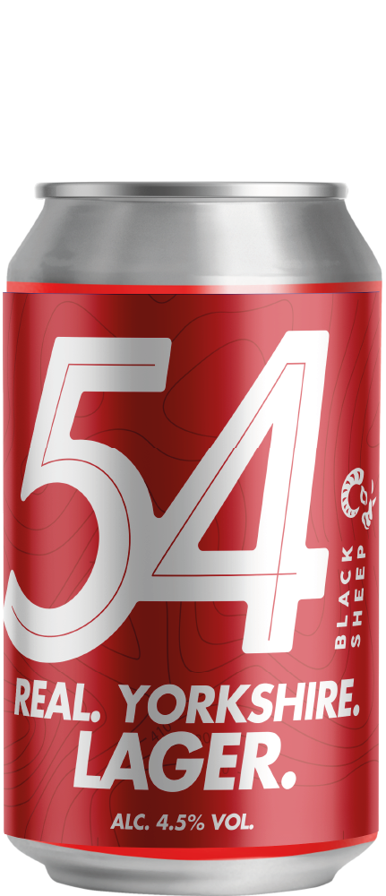 Can of 54 Yorkshire Lager