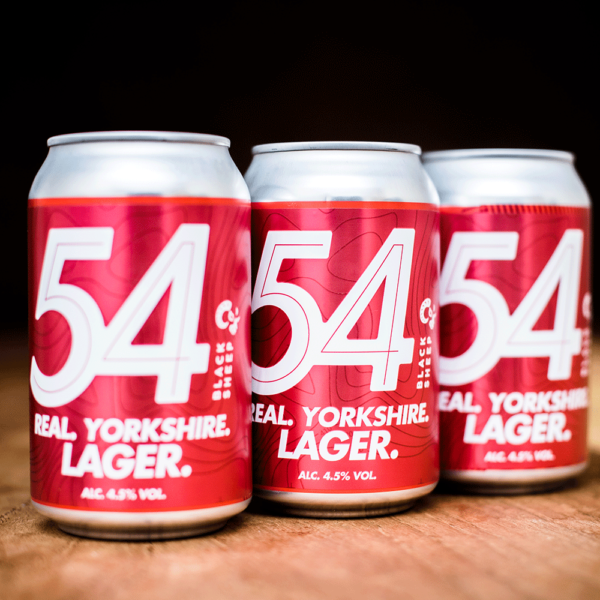 3 Cans of 54 Lager