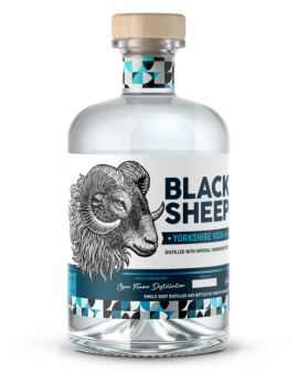 Bottle of Black Sheep Premium Yorkshire Vodka