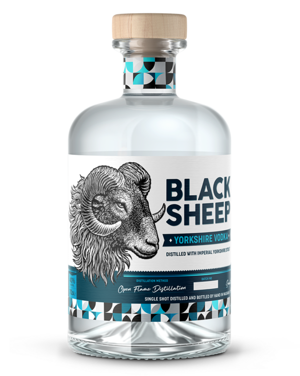 Bottle of Black Sheep Premium Yorkshire Vodka