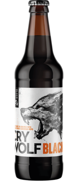 Bottle of Cry Wolf Beer