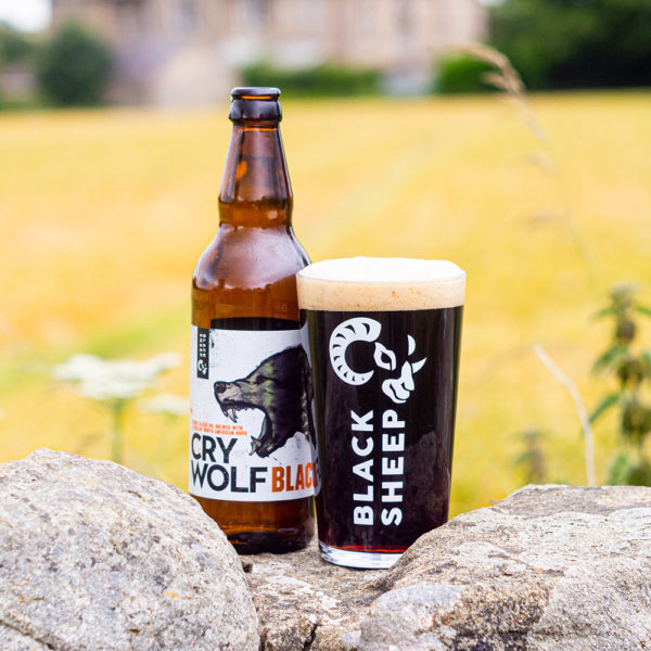 Bottle & Pint of Cry Wolf Beer