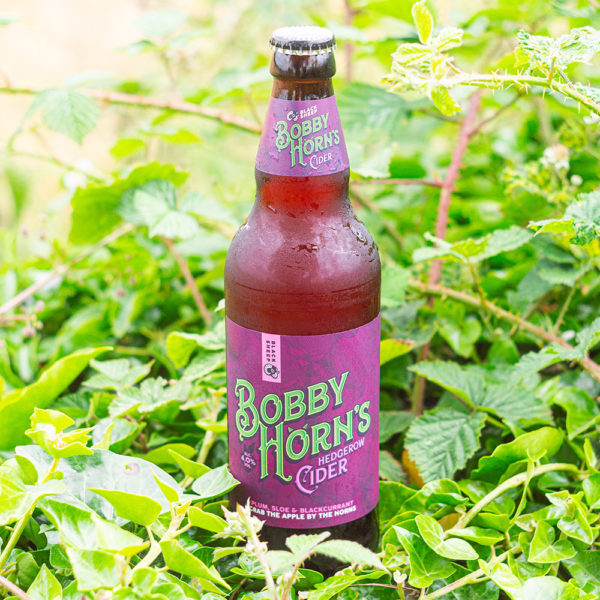 Bobby Horn's Hedgerow Cider Bottle