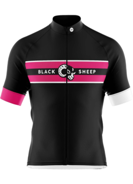 Black & Pink TDY Cycling Jersey