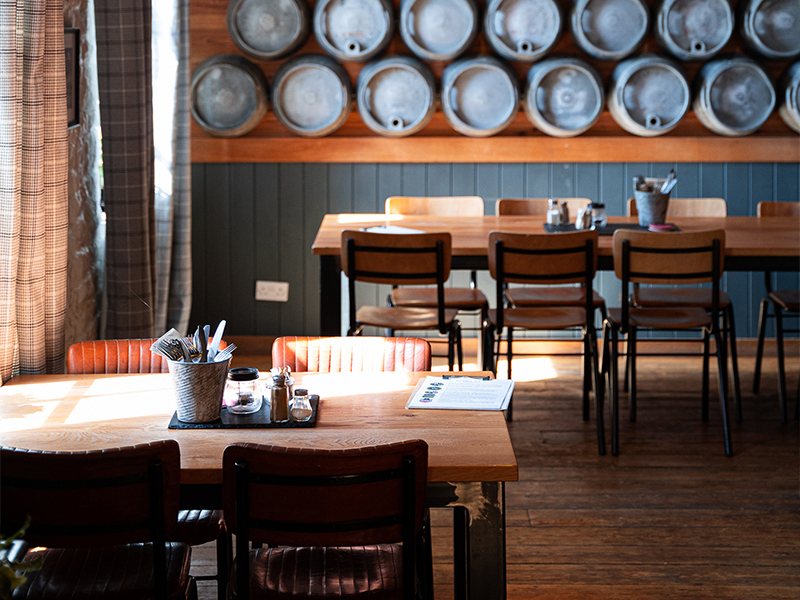 Bar & Kitchen Seating Area