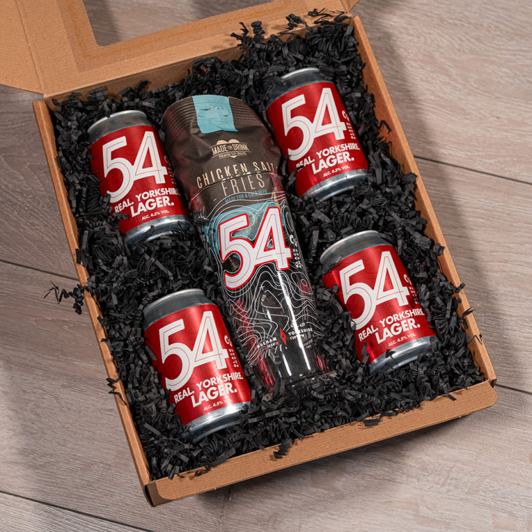 54 Lager Gift Set Black Sheep Brewery