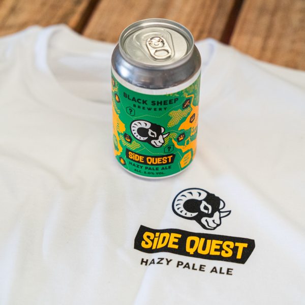 Side Quest Can & T-Shirt