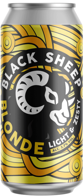 Can of Black Sheep Blonde Ale