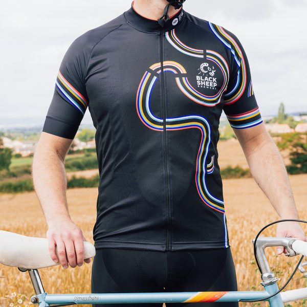 'All Roads Lead T'Pub' Men's Cycling Jersey
